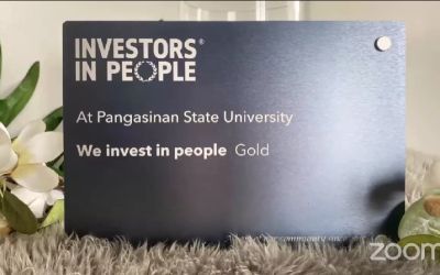 PSU is first SUC in Ph to bag the IiP Gold Award