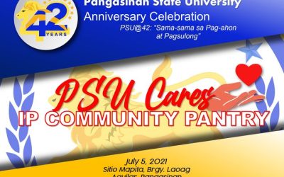 “Sama-sama sa Pag-ahon at Pagsulong” as PSU’s 42nd Founding Anniversary celebration